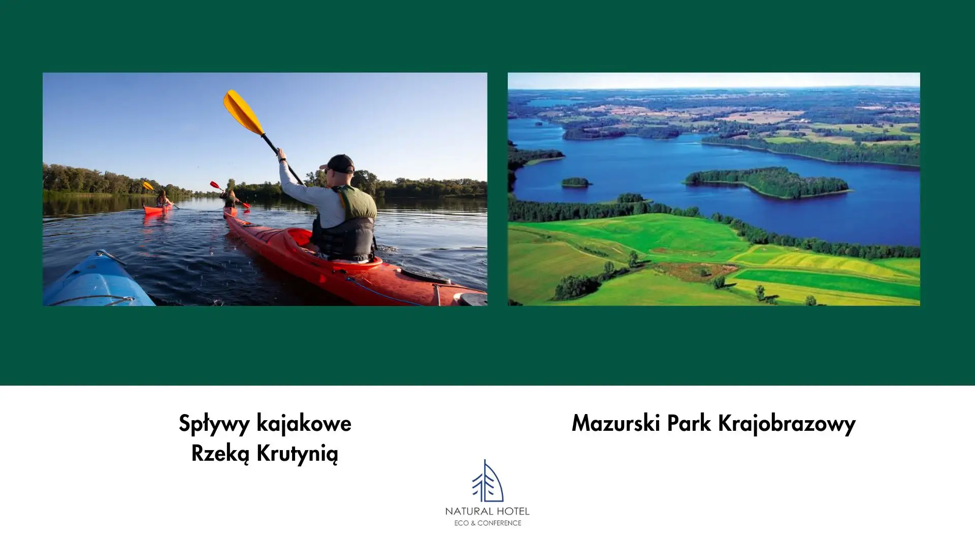 Spływy kajaowe, Mazurski Park Krajobrazowy