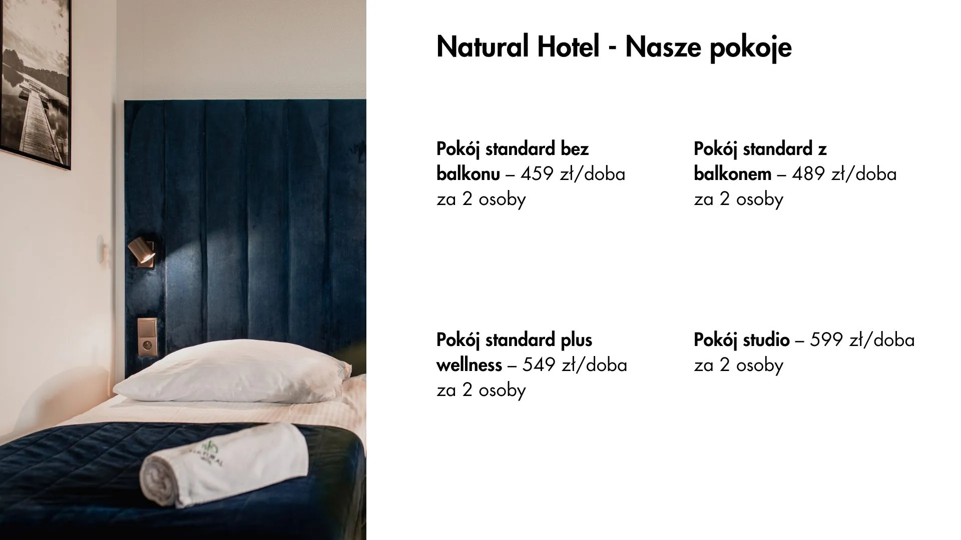 Natural Hotel - nasze pokoje